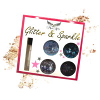 Mad Ally Glitter & Sparkle Black
