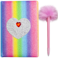 Fluffy Notebook - Heart