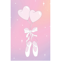 Love Ballet Shoes Gift Tag