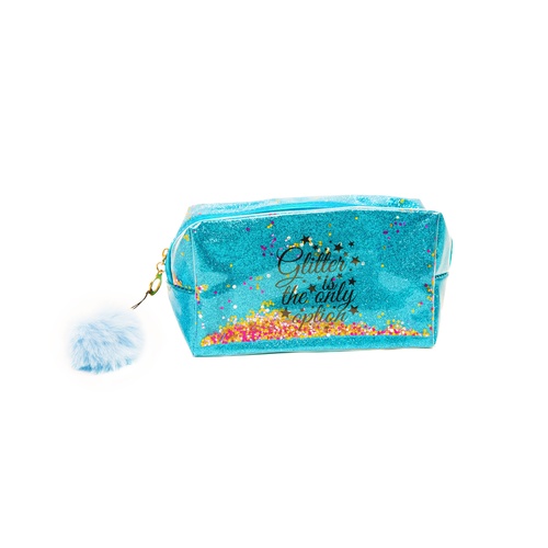 Mad Ally Cosmetic Bag Colour; Blue