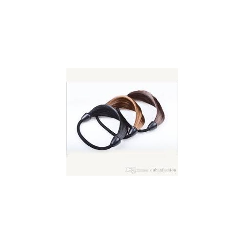 Mad Ally Ponytail Wrap Colour; Light Brown